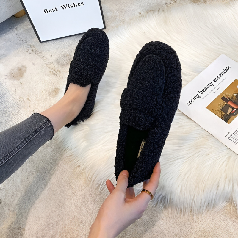 Nina™ | Pantofole in lana di pecora calde e comode