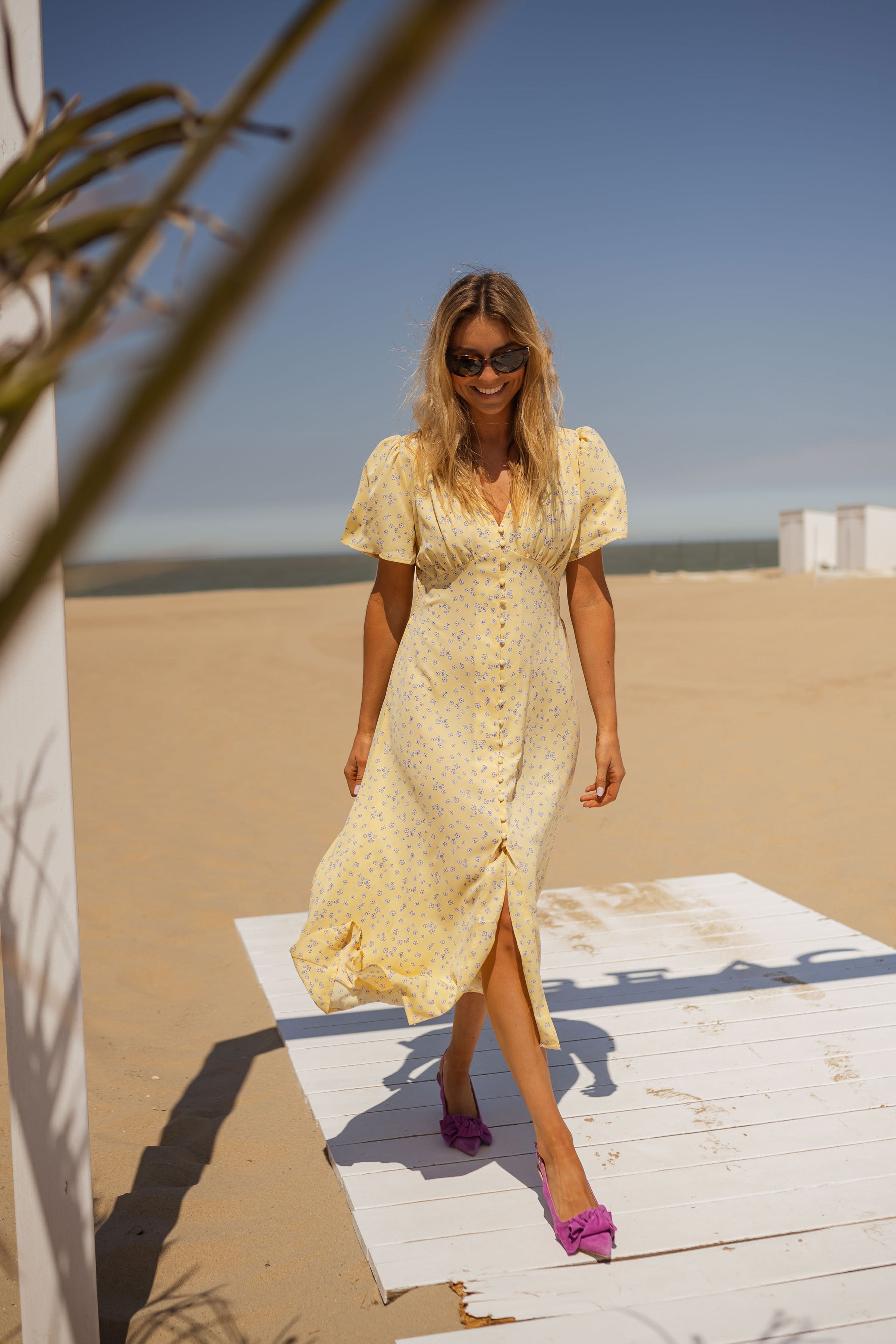 Diana™ | Il Vestito Midi Estivo Floreale