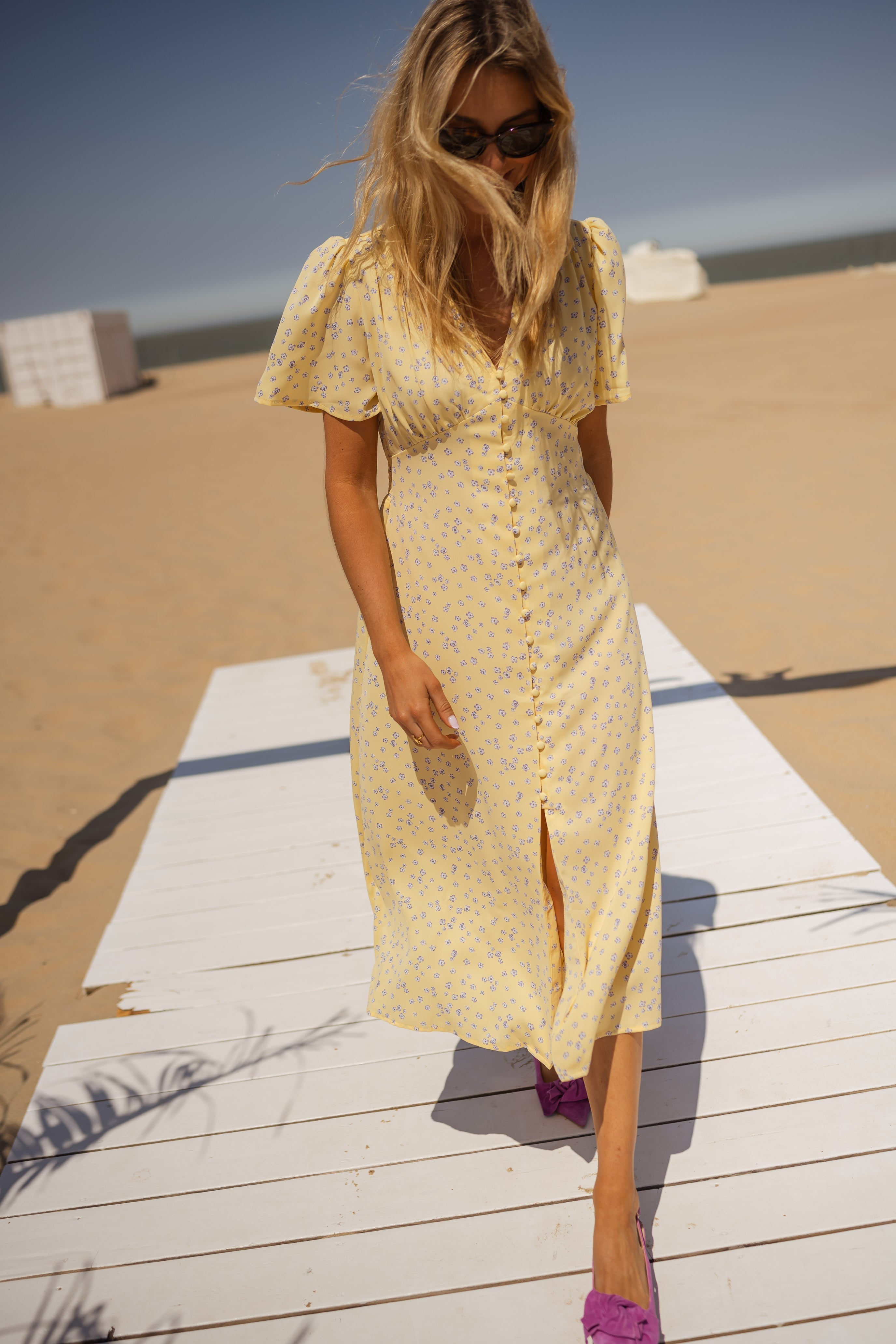 Diana™ | Il Vestito Midi Estivo Floreale