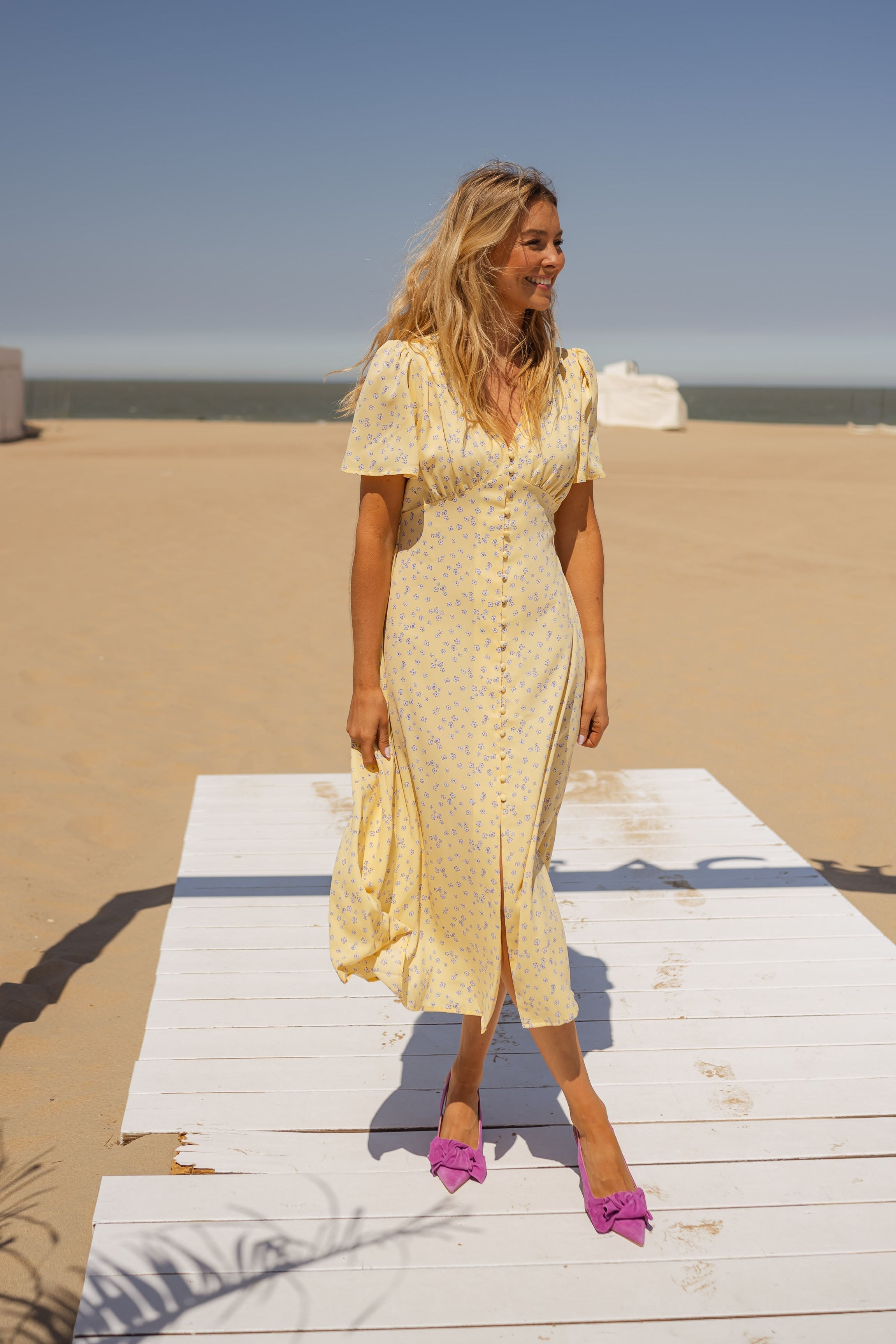 Diana™ | Il Vestito Midi Estivo Floreale