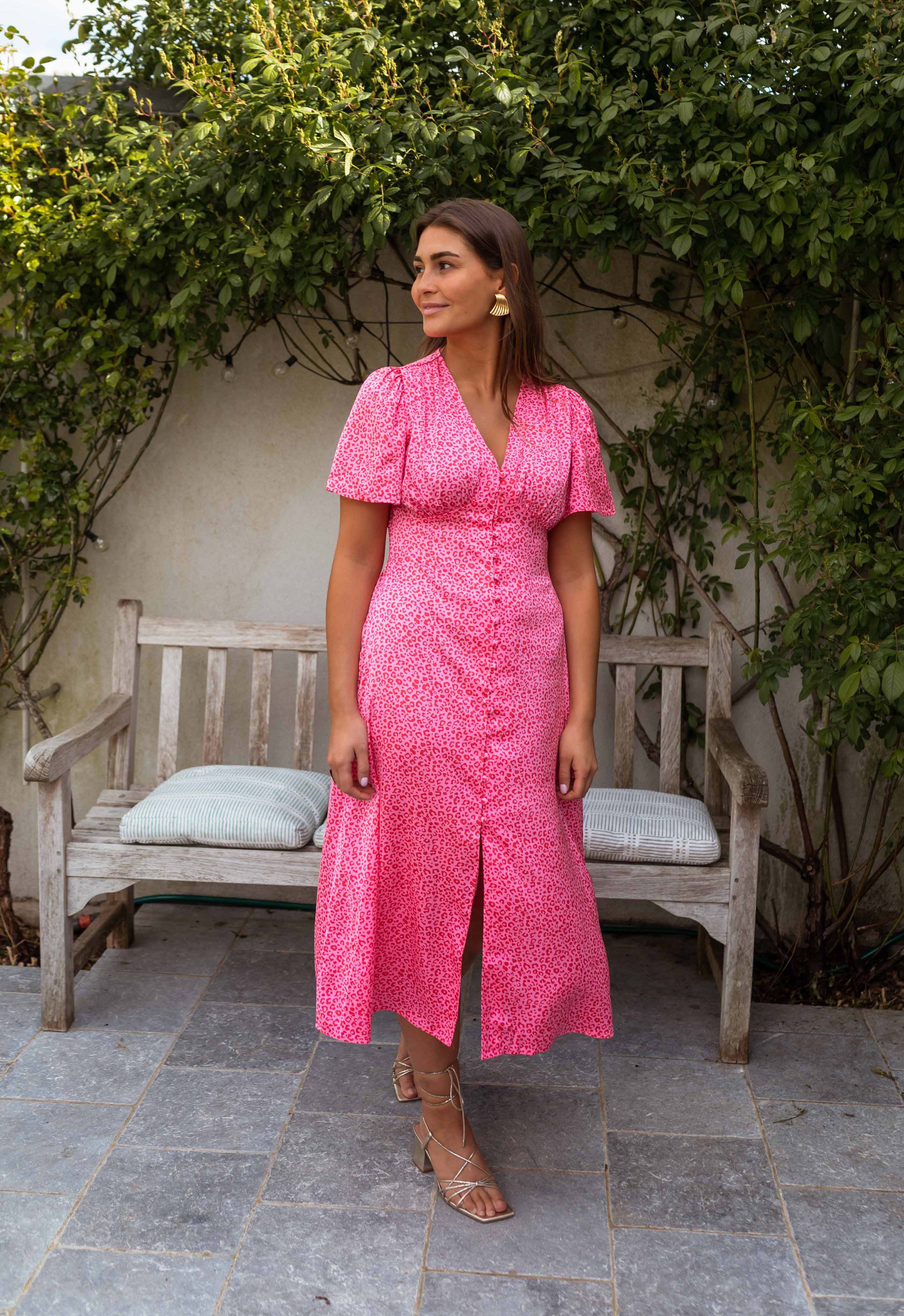 Rosanna™ | Il Vestito Midi Leopardo